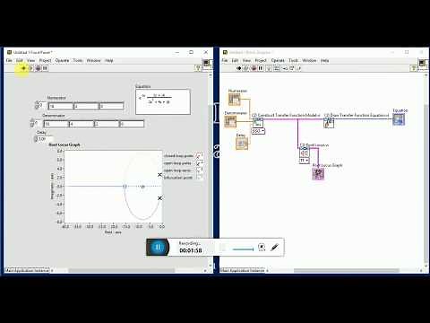 Root Locus | Control System Experiment | LabVIEW