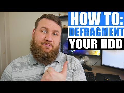 How to Defragment Your HARD DRIVE (HDD)