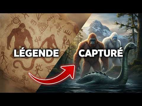 7 CRÉATURES Mystérieuses FILMÉES 📸 (La Dernière Pourrait Être RÉELLE) 🌍 Cryptides