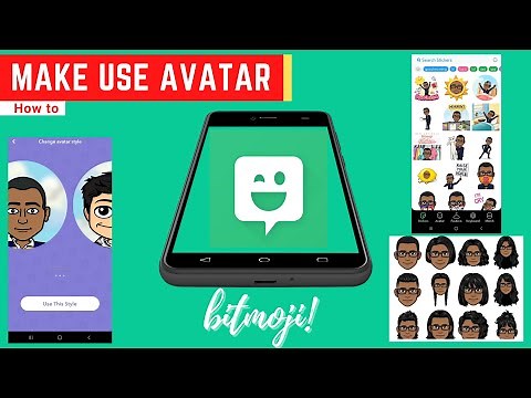 How to use Bitmoji stickers and avatar #bitmoji