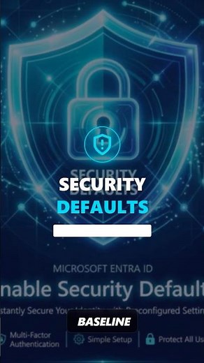 Want Simple MFA in Microsoft Entra? Use Security Defaults