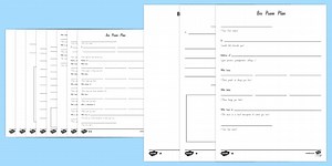 Bio Poem Writing Template
