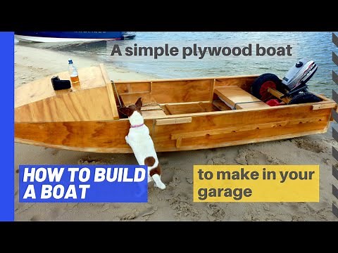 How to build a plywood boat: Part 1 - a DIY project for the garage