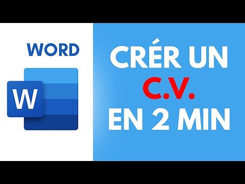 How to Create a Resume in 2 Minutes with Word (2020 Tutorial)