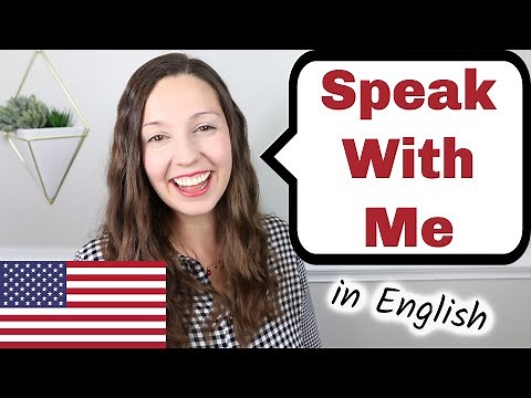 Speak With Me: English Speaking Practice