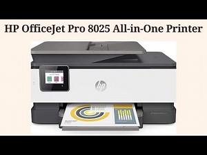 How to Fix Scan issues in HP OfficeJet Pro 8025 All-in-One Printer