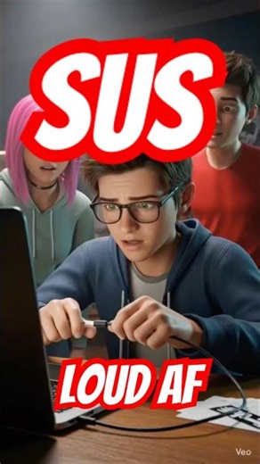 SPEAKER MODE RUINED HIM #sus