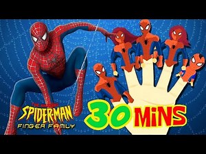 FINGER FAMILY SPIDERMAN | Superheroes Finger Family Songs | Etsy Petsy Kids Kids Song