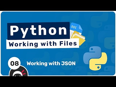Working with Files in Python #8 - Working with JSON Files