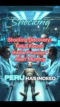 Shocking Discovery: Fetus Found Inside Peruvian 'Alien' Mummy