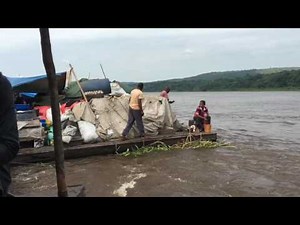 Congo River Barge Ride Experience 2016 ‪@ErnestTufft‬