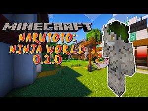 *NEW* Narutoto Ninja World Update: White Zetsu - Minecraft 1.20.1 (Mod Showcase) Version 0.2.0