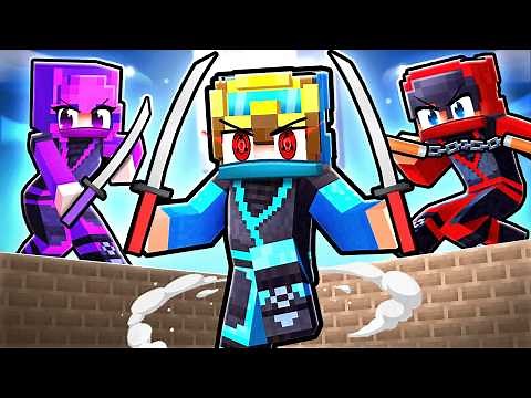 Playing as DARK NINJAS in Minecraft!