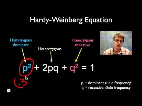 Solving Hardy Weinberg Problems