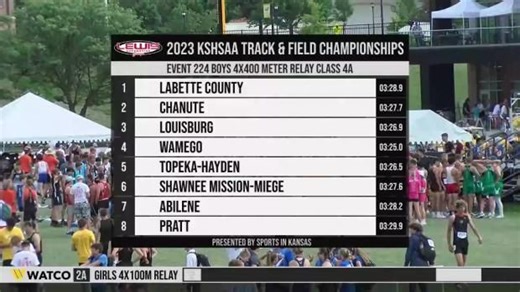 2023 Kansas State High School T&F Championship Videos