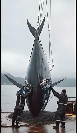 Giant Tuna Catch! Biggest Bluefin Ever Caught by Fishermen