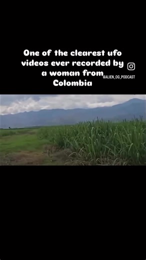 This has to be one of the most clearest ufo videos ever a woman from Colombia uploaded this video to all social media platforms and has gone viral #ufo #alien #fyp #colombia #proof