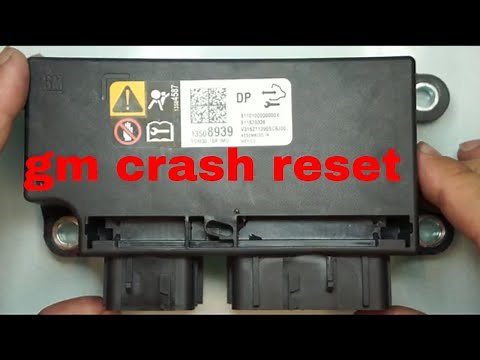 How To Remove Crash Data GM Airbag Module Reset.