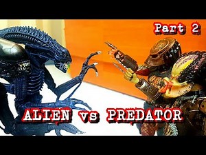 Alien Vs. Predator Stop Motion #2 || AG Stop Motion