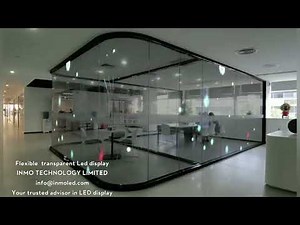 Flexible transparent led display| INMO