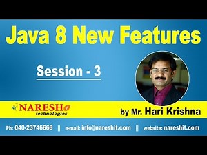 Java 8 New Features | Session-3 | Overview on Java 8 Features | Java 8 New Features with Examples