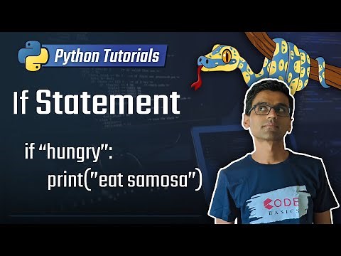 8. If Statement [Python 3 Programming Tutorials]