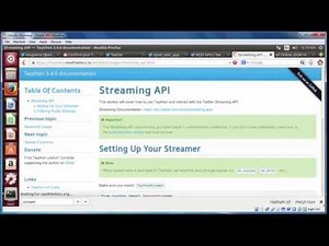 Tutorial 3 Part 1 Twitter API