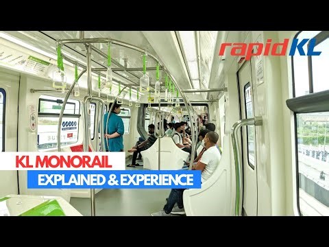 First-time Experience Rapid KL Monorail: Modern, Easy to Use & Stunning Views