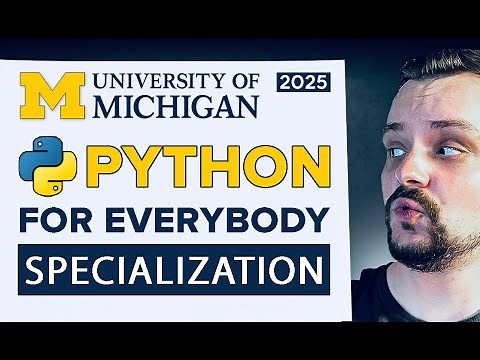 Python For Everybody Specialization - Review 2026 - University of Michigan (Coursera Review)