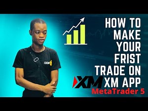 HOW TO MAKE YOUR FIRST TRADE ON | XM APP | MetaTrader 5