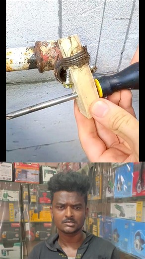 Rusted Pipe Thread Restore 🔥 | Easy Trick to Remove Jammed Threads #shorts