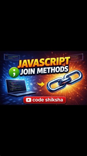 JavaScript join() Method Every Developer Should Know 🚀