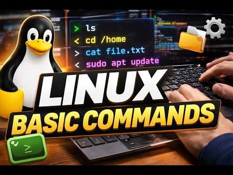 Linux Most Basic Commands | Linux Basics