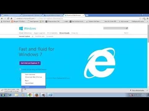 How To Update the Older Internet Explorer to New Version 11
