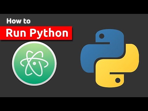Atom Python Tutorial: Setting Up Atom for Python, run Python in Atom with Atom-Runner
