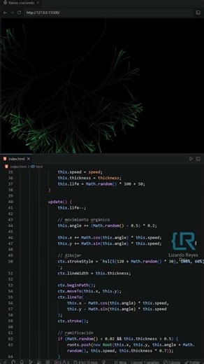 🌱 Esto parece naturaleza… pero es JavaScript 😳
