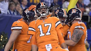 Brock Osweiler stepped in for an injured Trevor Siemian and delivered a near-perfect performance. Backed by 158 rushing yards from C.J. Anderson, the Denver Broncos upended the Indianapolis Colts on #TNF, 25-13! FULL #DENvsIND highlights! | NFL Game Recaps