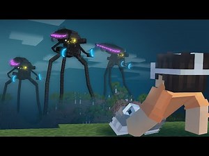 Surviving An Alien Invasion In VR Minecraft