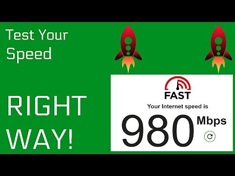 How to Test Your Actual Internet Speed - Best Way to Test Your Internet Speed - 2021