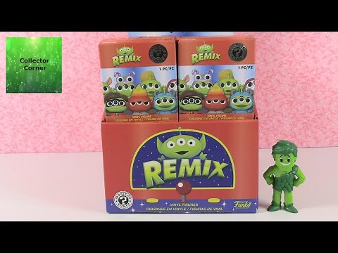 Disney Pixar Remix Aliens Funko Mystery Minis Figure Blind Box Opening | CollectorCorner