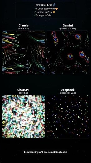AI Coding Battle: Evolution Simulation (Cells vs Snakes) 🧬