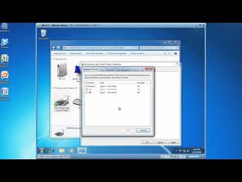Share a Windows 7 Printer
