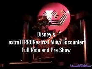 Disney's extraTERRORestrial Alien Encounter - Full Ride and Pre Show