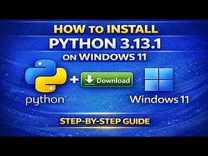 How to Install Python 3.13.1 on Windows 11 24H2 | Python Compiler Download on Windows 11