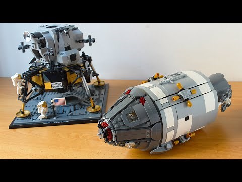 Lego Apollo 11 Command and Service Module MOC