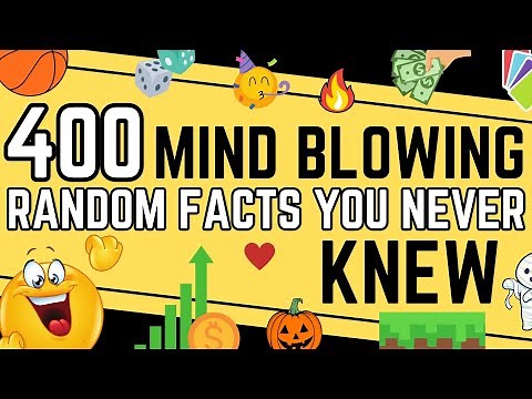400 Mind Blowing Random Facts You Never Knew - COMPILATION
