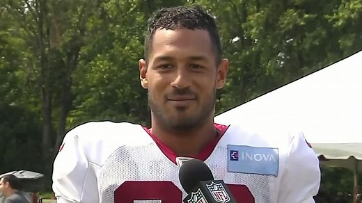 Logan Thomas breaks down WFT QB competition