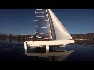 The fastest Sailing Yacht on Earth in 1 knot breeze