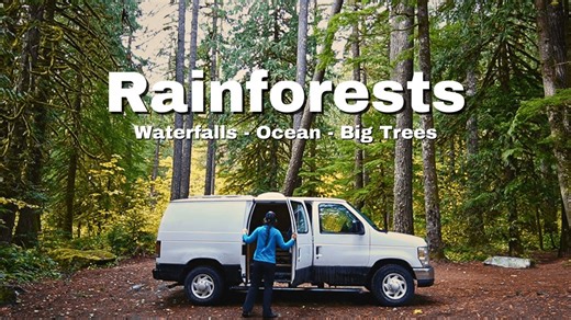 RAINFORESTS | Travelling from the Columbia River Gorge to the REDWOODS