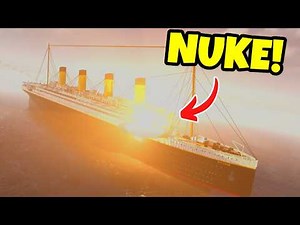 Testing Ships vs NUKES Destruction! Teardown Gameplay